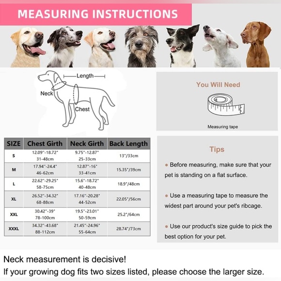 Mklhgty Warm Dog Winter Coats, Reflective & Adjustable Dog Jacket with Buckle Tu - Picture 8 of 8